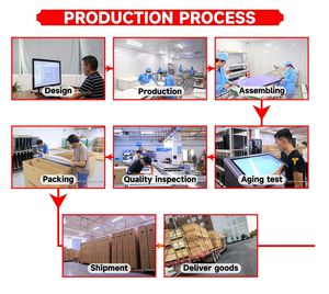 65/75/85/86/98/110 inch LCD thông minh màn hình phẳng phụ kiện máy tính 8ms phản ứng cho hành động trơn tru LCD hiển thị - Product Image 6