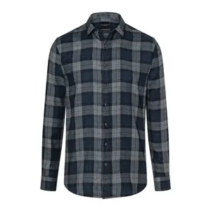 Camisa a cuadros de estilo urbano, merchandising personalizado - Product Image 1