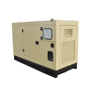Gerador de energia diesel silencioso 3 fases 40kw 50 kva com alternador de cobre