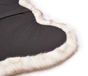 Cobertor para cachorro de pelúcia, luxuoso, macio, de pele falsa, cobertor para cachorro com tampa removível, cama de pelúcia para animais de estimação - Product Image 6