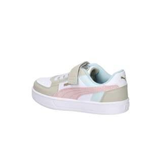 Zapatillas Puma para Niña, Blancas y Rosas, con Cierre de Velcro, Estilo Deportivo - Product Image 3