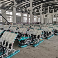 Machines à repiquer le riz Wubota à 6 rangs, machine à repiquer le riz à marche avant, mini repiqueuse de riz