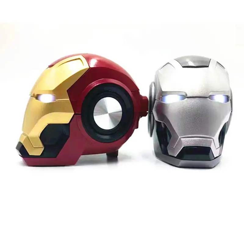 Wireless Bluetooths Stereo Speaker Creative Cartoon Portable Mini Bumblebee Bluetooths Small Stereo Speakers for Iron Man