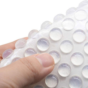 Protections murales invisibles en silicone pour poignées de porte, tampons anti-collision personnalisés, amortisseurs silencieux - Product Image 1