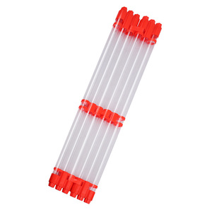 Tube flottant pliable transparent 60 cm 70 cm 80 cm en ABS épaissi, tube de rangement pour matériel de pêche multi-usages - Product Image 3