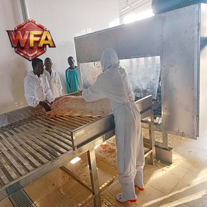 Ligne complète de machines d'abattage de porcs, équipement d'abattoir de porcs, machinerie de boucherie porcine, convoyeur de transformation du porc en acier inoxydable 304 - Product Image 1