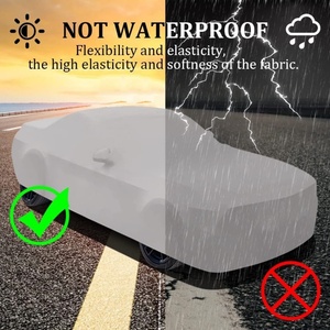 Fundas para Autos Dodge Challenger, de Terciopelo Elástico, Protección contra el Polvo, para Garaje Subterráneo o Exhibición - Product Image 6