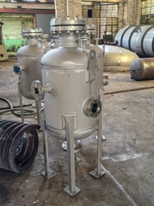 Serbatoio di Stoccaggio in Acciaio Inox ASME 120L per Miele, Acqua, Acido Solforico - Product Image 4