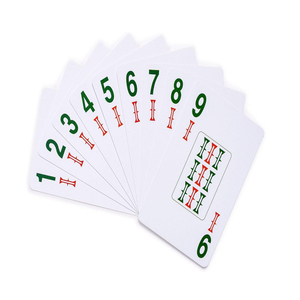 Tarjetas de juego de Mahjong americano de estilo tradicional en papel personalizable de alta calidad para uso personal - Product Image 2