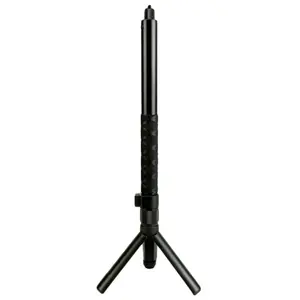 ชุดอุปกรณ์เสริมยอดนิยมสำหรับ Insta360หนึ่ง X5สำหรับ <span class=keywords><strong>GoPro</strong></span> HERO 13 bullet Time คาร์บอนไฟเบอร์ที่มองไม่เห็นไม้เซลฟี่ที่จับหมุนขาตั้งกล้องสามขา - Product Image 2