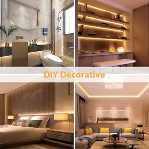 Bande de diodes électroluminescentes en silicone 120 LED/m 12V 6mm, décoration de maison de vacances, logo flexible, IP67 - Product Image 5