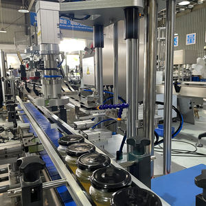 Venda quente automática pode tampas alimentador única cabeça vidro tampando máquinas - Product Image 5