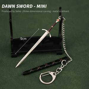 Juego de tronos, Arya Stark, aguja, Jon Snow, Longclaw, James Lannister, Valyrian, espada de acero, modelo de Metal, juguetes, llavero - Product Image 4