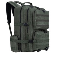 Sac à dos tactique d'assaut en polyester avec fermeture éclair, anti-insectes, pour entraînement, randonnée, sports de plein air, pratique, 40L, 45L, 50L