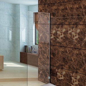 Foshan Tiny House Puertas <span class=keywords><strong>de</strong></span> <span class=keywords><strong>ducha</strong></span> <span class=keywords><strong>de</strong></span> venta completa Una Pantalla <span class=keywords><strong>de</strong></span> <span class=keywords><strong>puerta</strong></span> <span class=keywords><strong>de</strong></span> <span class=keywords><strong>ducha</strong></span> fija <span class=keywords><strong>de</strong></span> vidrio templado Sin marco con bisagra <span class=keywords><strong>Puerta</strong></span> <span class=keywords><strong>de</strong></span> baño <span class=keywords><strong>de</strong></span> hotel - Product Image 3