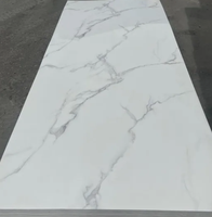 Panneau mural de décoration intérieure 1,22 x 2,44 m, épaisseur 3 mm, 3D, imperméable, revêtement UV haute brillance, PVC