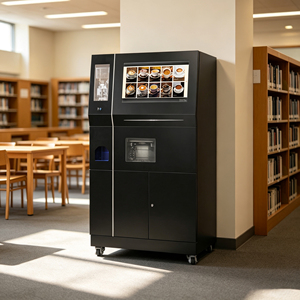 <b>Coffee</b>-Vending-<b>Machine</b> <b>Fully</b> <b>Automatic</b> Maker With Self Service Ordering Payment Kiosk Smart Commercial <b>Coffee</b> Vending <b>Machine</b> - Product Image 1