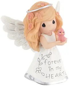 永远在我心中珍贵的时刻鼓舞人心的天使定制树脂女婴天使人物