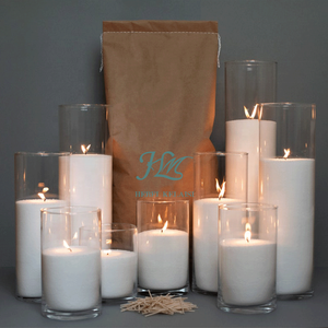 KSL Duft Schwimmender Perlen-Kerzensand Perlen-Granulat Farbpulver-Sand Palmwachs Hochzeit Aromatischer Weißer Perlensand Kerzenwachs - Product Image 3