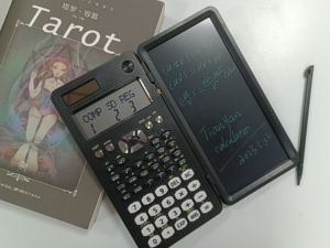Clamshell Protect Display Tablet Calculator 240 Bloc-notes multifonctionnel <span class=keywords><strong>Calculatrice</strong></span> scientifique Dessin d'écriture pour enfants - Product Image 6