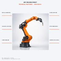 Nouveau robot de soudage automatique KUKA KR 16 R2010, bras à 6 axes, contrôleur KR C4, soudeuse MIG MAG, clé en main