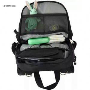 Mochila Pañalera de Viaje para Maternidad, Unisex, con Bolsa Térmica Aislante, Cambiador, Diseño Estampado, Marca Personalizada - Product Image 4