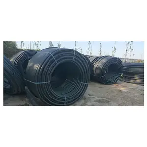 섬유 광학을 위한 40mm 직경 PN10 HDPE 관 PEHD 관 도관 관