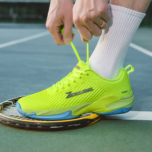 Zapatillas Ligeras y Transpirables para Hombre/<span class=keywords><strong>Mujer</strong></span> para Entrenamiento de <span class=keywords><strong>Tenis</strong></span>, Bádminton/Pickleball con Logo Personalizado y Absorción de Impactos - Product Image 2