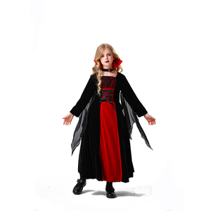 Halloween conte de fées <span class=keywords><strong>horreur</strong></span> enfants robe de vampire histoire fête jouer enfants Costume <span class=keywords><strong>princesse</strong></span> robe scène Costume spectacle - Product Image 4
