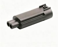 Connecteur étanche femelle 2 broches en cuivre pour capteur de température automobile, kit de bornes d'étanchéité, modèle 968405-1/1-967644-1, en nylon