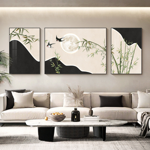 Décor à la maison paysage abstrait Art moderne animaux photos salon décoration cristal porcelaine peinture bureau déco - Product Image 6