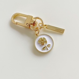 Wholesale Custom 3D Logo Keychain Gold Metal Keyring with Personalized Souvenir Promotional Keychains & Carabiners