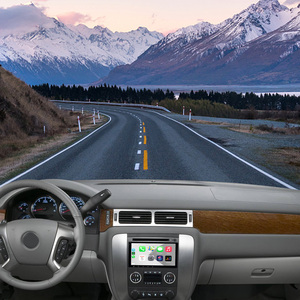 Autoradio stéréo sans fil CarPlay avec IA vocale 64 Go pour GMC Yukon Denali 2007-2013, Android Auto filaire, navigation GPS, lecture multimédia - Product Image 1