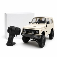 Voiture RC de qualité hobby, 4x4 compacte, SUV 4x4, 2,4 GHz, ABS + métal, Rock Crawler tout-terrain avec chargeur inclus, portée 30-50 m, cadeau pour garçons