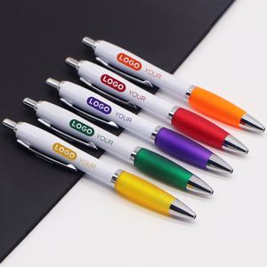 Stylo bille publicitaire personnalisé avec logo imprimé – Outil d'écriture scolaire en plastique à prix abordable avec encre noire/bleue, design original - Product Image 3