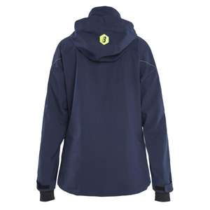 BLAKLADER - 440319178633L Veste imperméable femme stretch Bleu marine foncé/jaune PROTECTION TOUS TEMPS - Product Image 3