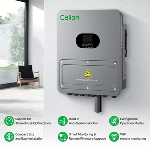 Hot Sale <b>48V</b> Grid Single-Phase Solar 4/6KW IP66 Lithium <b>Battery</b> Compatible Home Use 97.5% Efficiency Energy - Product Image 3