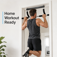 Barre de traction murale en acier pour usage domestique, équipement de musculation pour exercices de tractions
