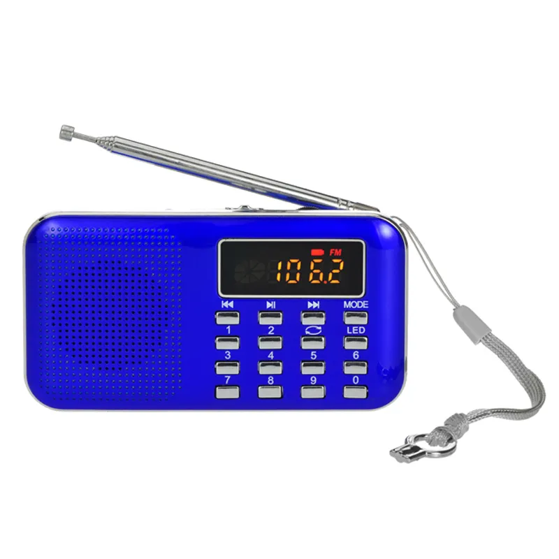 Mini rádio fm digital portátil usb, inteligente, hf, bolso, com cartão usb e tf, fabricante de china