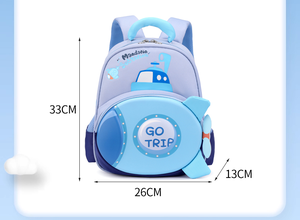 Nueva Mochila Infantil 3D de Dibujos Animados para Niños y Niñas de 3 Años, Bolsa Escolar de Jardín de Infancia con Carcasa Rígida, Mochila Escolar para Niños Pequeños - Product Image 3
