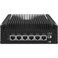 Firewall Zynshield Intel I3-1215U con Pfsense Ubuntu Linux, 6 Puertos Ethernet RJ45 de 2.5G, Producto VPN