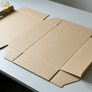 Boîte en carton pliable écologique réutilisable <span class=keywords><strong>avec</strong></span> logo personnalisé, de forme allongée, pour l'expédition de <span class=keywords><strong>fleurs</strong></span> - Product Image 3