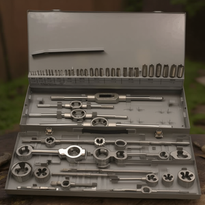 Tap And Die Set 54 Pieces Metric Taps Dies For Metal <b>Threading</b> <b>Tools</b> - Product Image 3