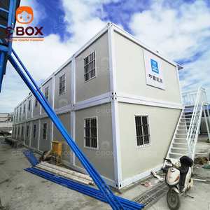 Cbox, structure en acier moderne et écologique, chambre capsule, camp minier mobile avec cuisine, maison préfabriquée détachable en conteneur - Product Image 2