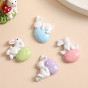 Hot Selling Mini Wederopstanding Konijn Hars Koelkast Sticker Creatieve Gepersonaliseerde Easter Decoraties Voor Thuis Feest Terug Naar School - Product Image 4