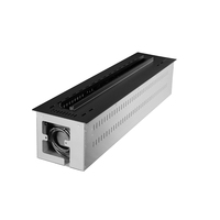 Cheminée à vapeur à cassette d'eau avec flammes multicolores 3D personnalisables, vente chaude