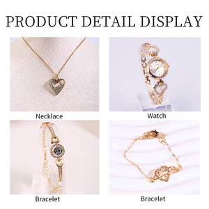 Braccialetto a forma di spada con orologio al quarzo per donna, confezione <span class=keywords><strong>regalo</strong></span> a forma di cuore, ideale per la <span class=keywords><strong>Festa</strong></span> <span class=keywords><strong>della</strong></span> <span class=keywords><strong>Mamma</strong></span>, San Valentino, bomboniere di nozze. - Product Image 3