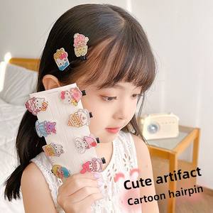 10 unids/set niños lindos accesorios para el cabello nuevos niños coreanos horquillas Color dulce gran oferta niñas peinados para regalos horquillas - Product Image 2
