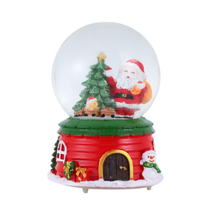 Nouvelle série <span class=keywords><strong>de</strong></span> noël père noël <span class=keywords><strong>bonhomme</strong></span> <span class=keywords><strong>de</strong></span> <span class=keywords><strong>neige</strong></span> arbre <span class=keywords><strong>musique</strong></span> brillante <span class=keywords><strong>neige</strong></span> flottante résine flocon <span class=keywords><strong>de</strong></span> <span class=keywords><strong>neige</strong></span> pour la décoration <span class=keywords><strong>de</strong></span> la maison cadeau <span class=keywords><strong>de</strong></span> vacances - Product Image 1