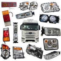 Phare antibrouillard côté conducteur haute performance 24V 72W WG9719720025 compatible avec Sinotruk HOWO, pièces de rechange pour éclairage de véhicules lourds